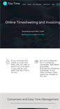 Mobile Screenshot of ezytime.com